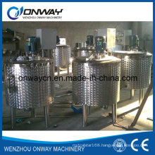 Pl Stainless Steel Jacket Emulsification Mixing Tank Mixing Bowl with Agitator